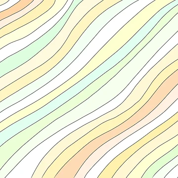 Artwork thumbnail, Pastel Line Pattern by MagicMullet