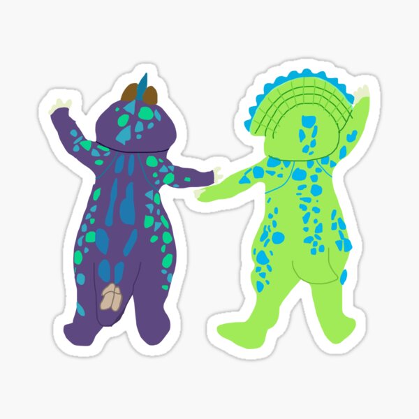 Item preview, Chipmunks in Dinosaur Onesies designed and sold by tonimarie09.