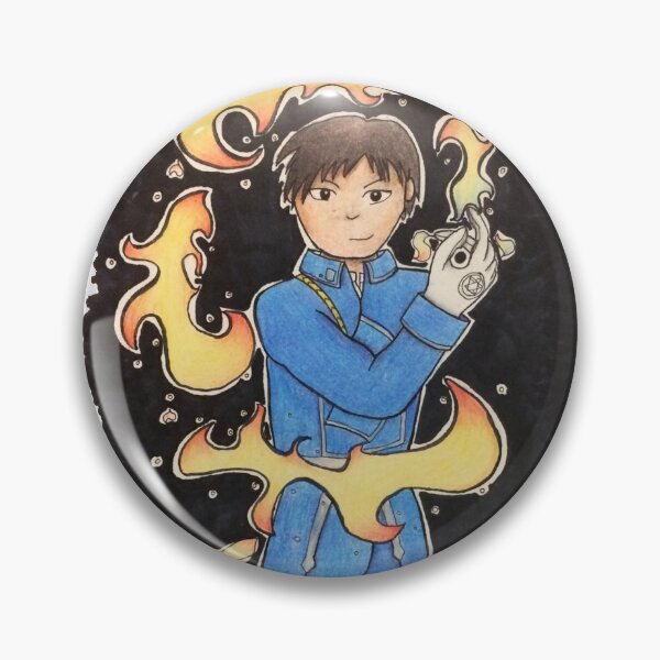 Item preview, The Flame Alchemist - Roy Mustang Illustration (Fullmetal Alchemist/Fullmetal Alchemist Brotherhood) designed and sold by ArcaneArtiste.
