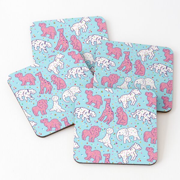Item preview, Iced Animal cookies - Blue designed and sold by Franilla Bean.