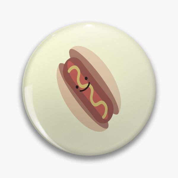 Artikelvorschau, Glücklicher Hot Dog entworfen und verkauft von Hedgie Designs.