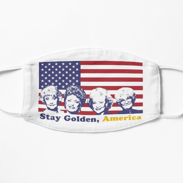 Stay Golden, America Flat Mask