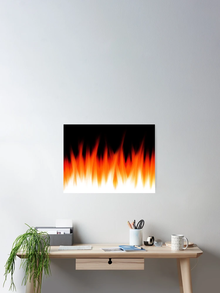 Thumbnail 2 of 3, Poster, Fire Pattern designed and sold by MagicMullet.