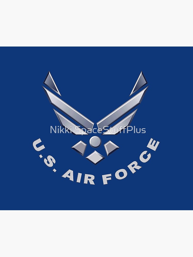 U. S. Air Force Symbol for Dark Colors by Spacestuffplus