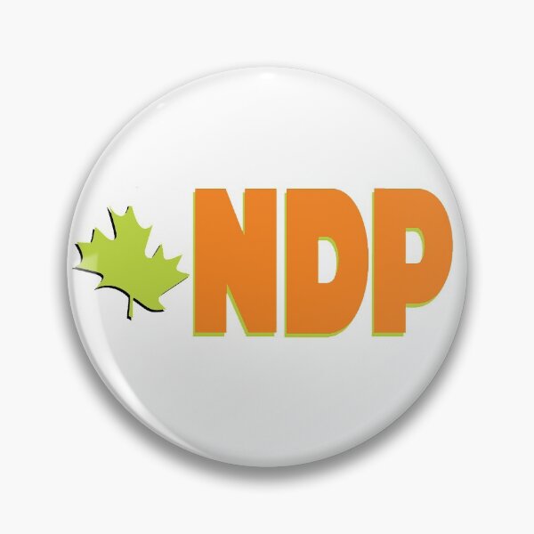 Item preview, New Democratic Party (NDP) Logo designed and sold by Nikki SpaceStuffPlus.