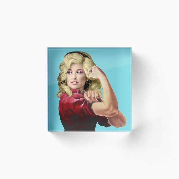 Dolly the Riveter 2 Acrylic Block