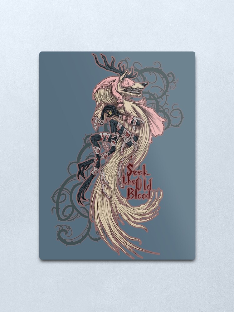 Alternate view of Vicar Amelia - Bloodborne Metal Print