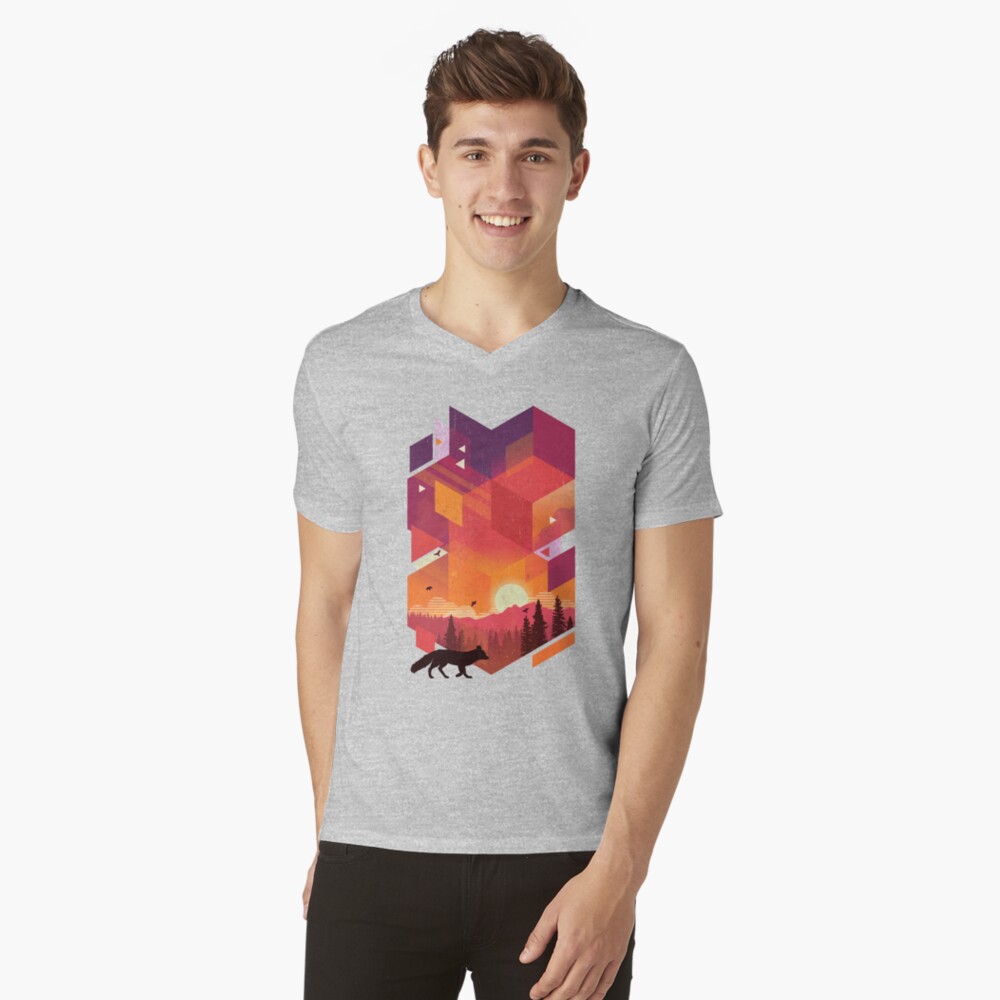 Item preview, V-Neck T-Shirt designed and sold by The-Child.