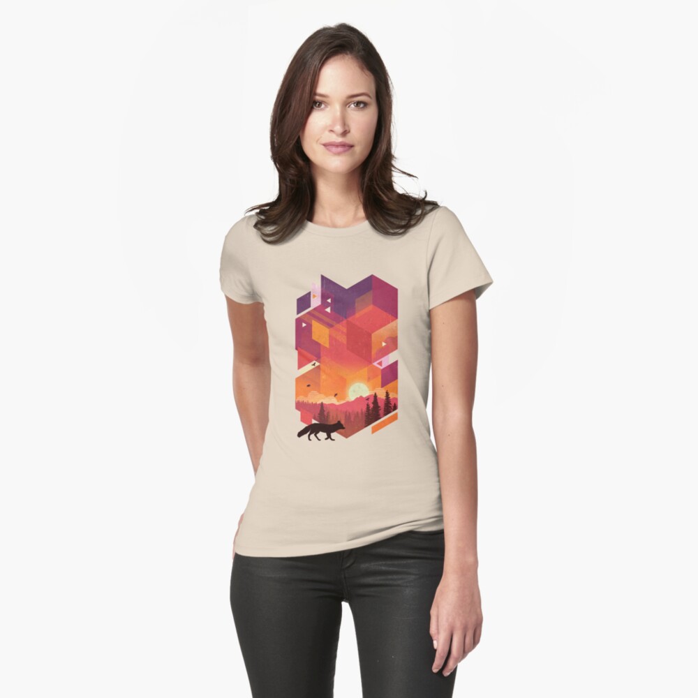 Item preview, Fitted T-Shirt designed and sold by The-Child.