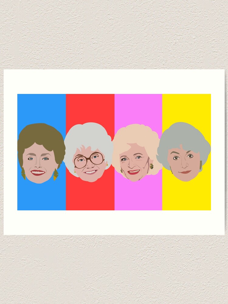 Golden Girls Art Nerdveau Print