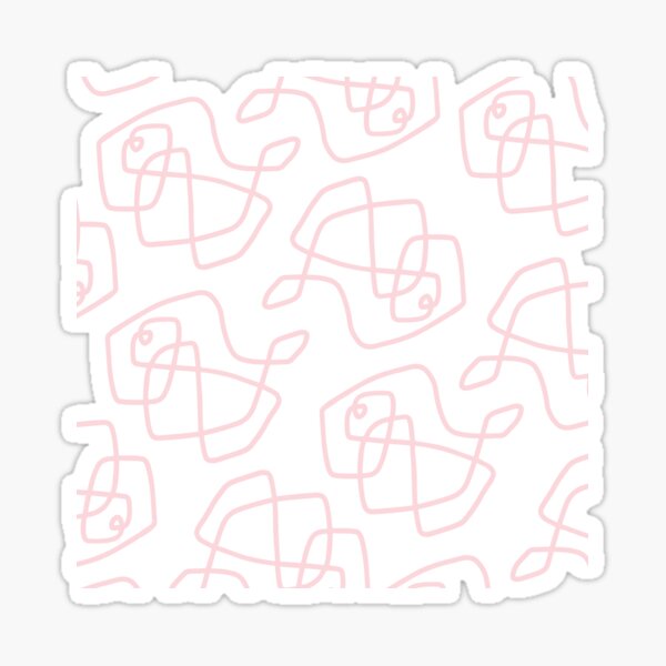 Item preview, Pink Twists and Turns designed and sold by freelysimple.