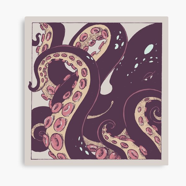 Octopus Canvas Print