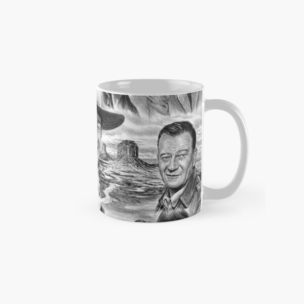 John Wayne Collage Classic Mug