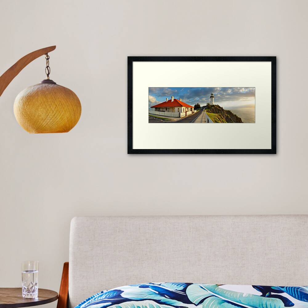 Cape Byron Lighthouse, New South Wales, Australia Framed Art Print