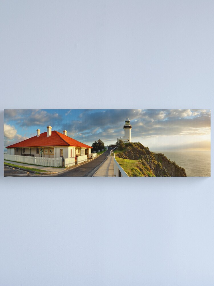 Alternate view of Cape Byron Lighthouse, New South Wales, Australia Canvas Print