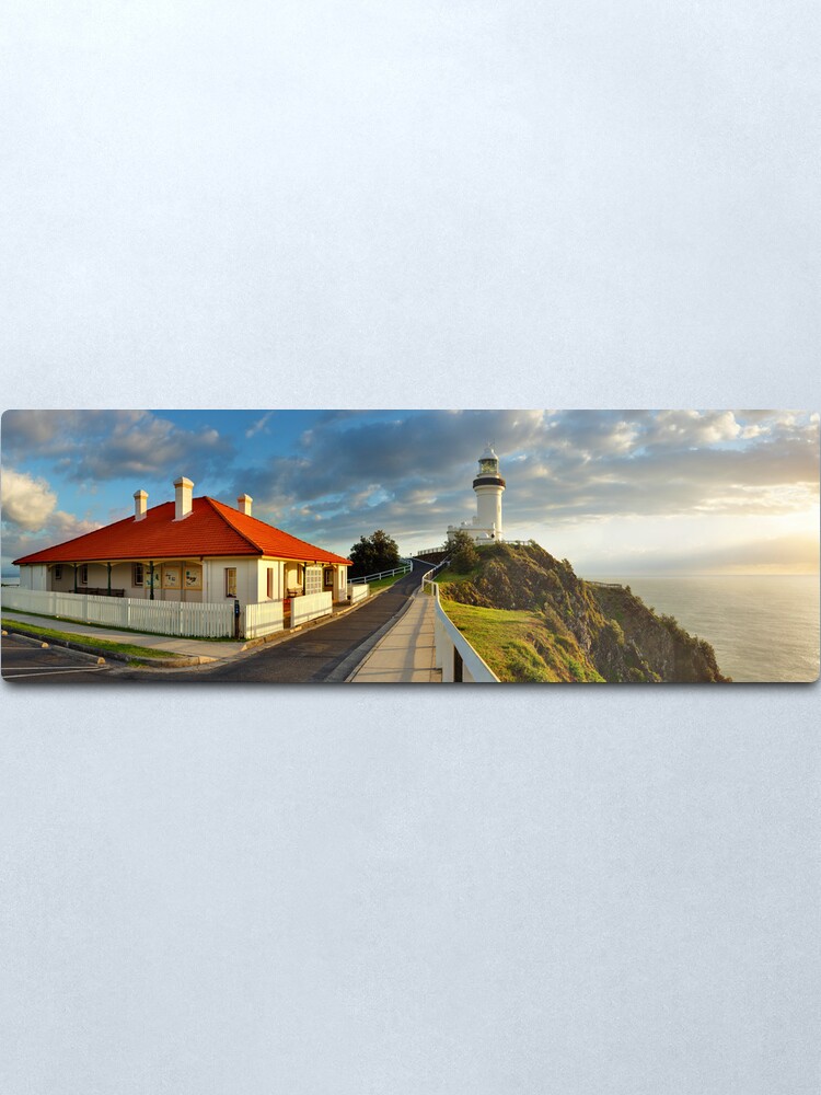 Alternate view of Cape Byron Lighthouse, New South Wales, Australia Metal Print