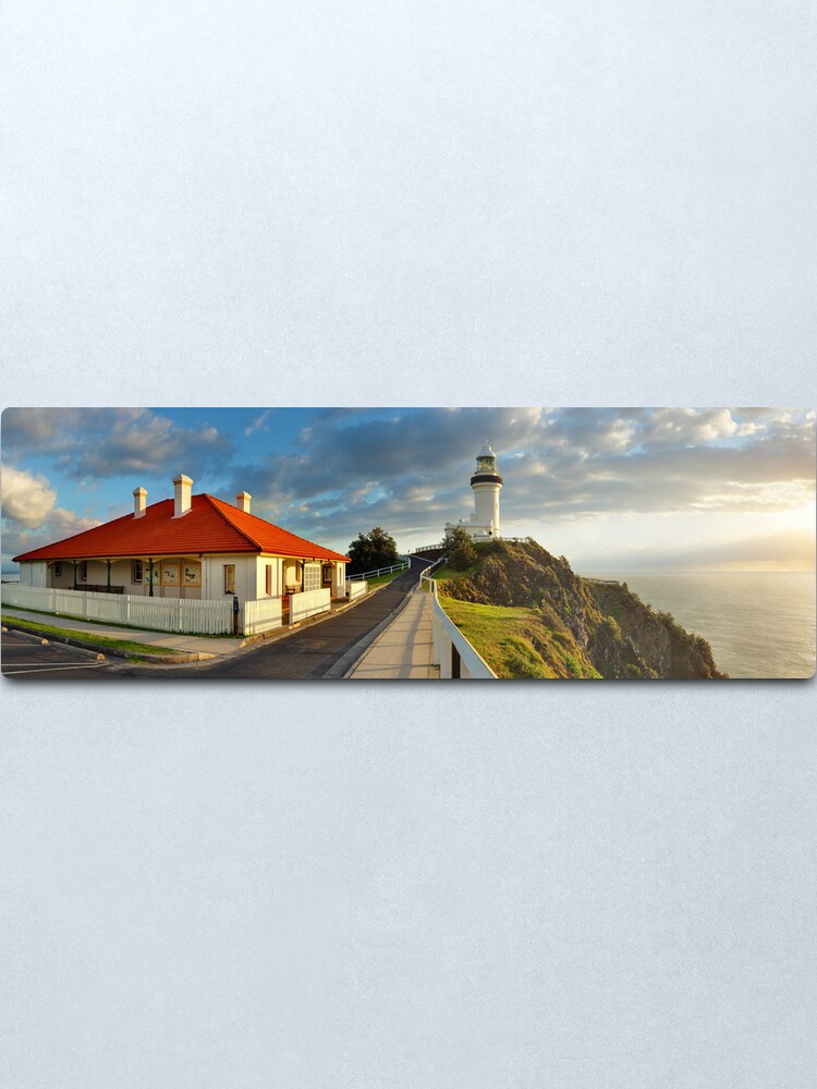 Alternate view of Cape Byron Lighthouse, New South Wales, Australia Metal Print
