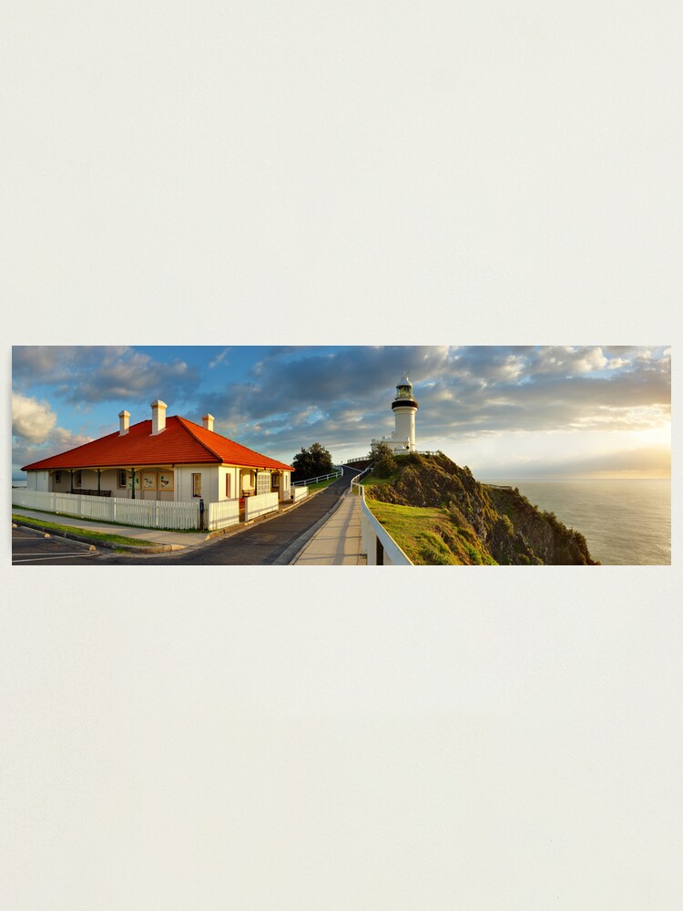 Alternate view of Cape Byron Lighthouse, New South Wales, Australia Photographic Print