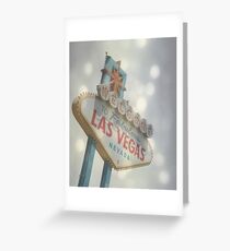 Welcome to Fabulous Las Vegas Greeting Card