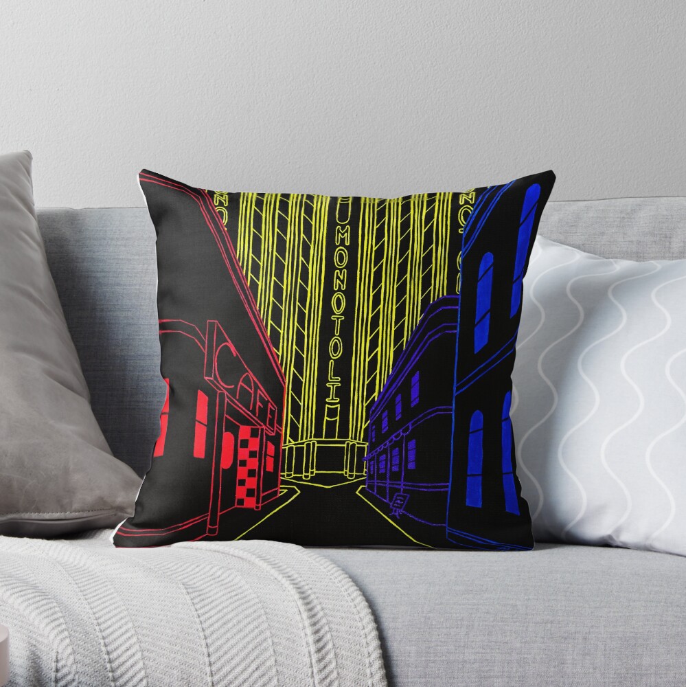 Edisnoom Throw Pillow