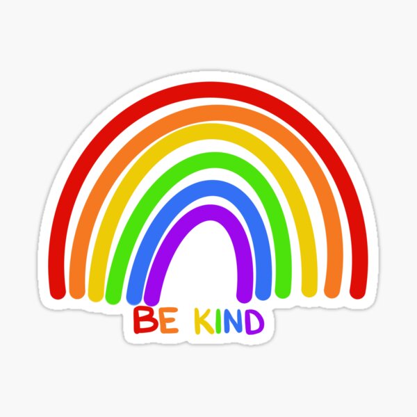 Item preview, Be Kind Rainbow designed and sold by Zendays.