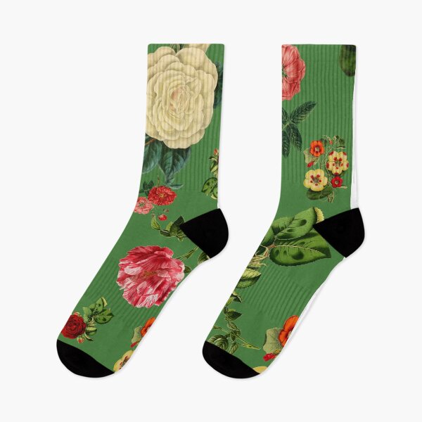 Item preview, Vintage flora Green #homedecor designed and sold by Snexus.
