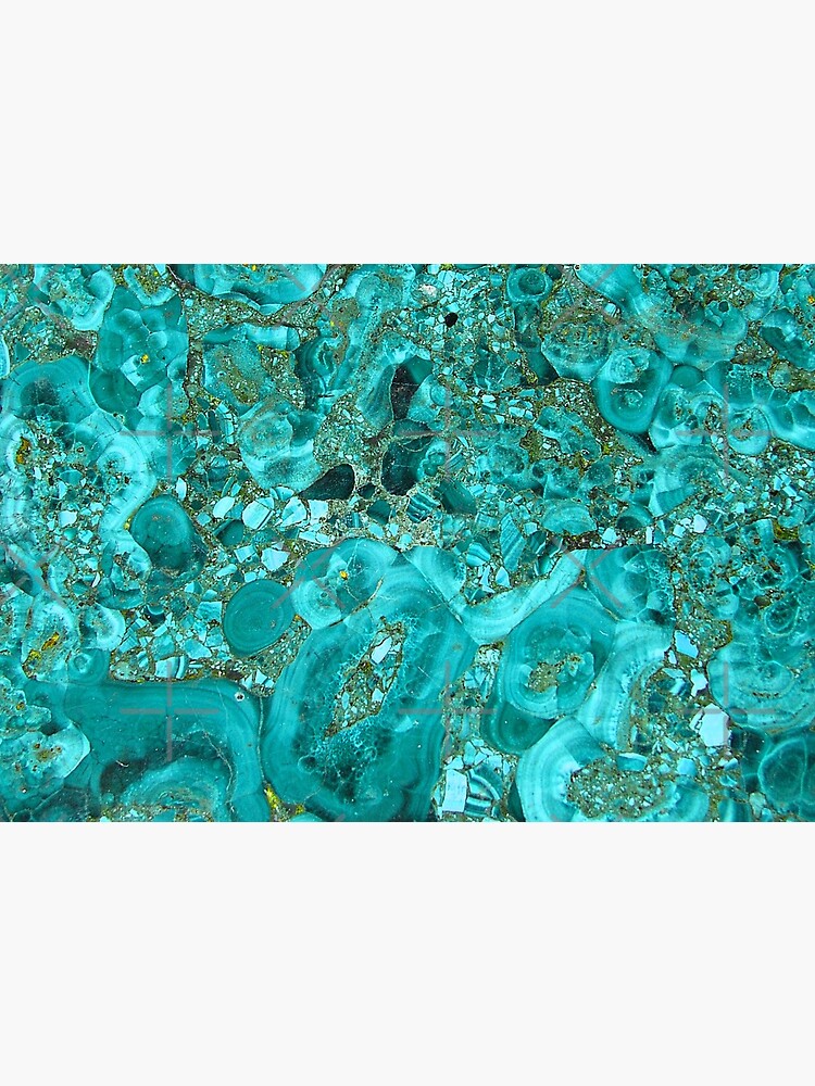 Marble Turquoise Blue Gold by notsniwart