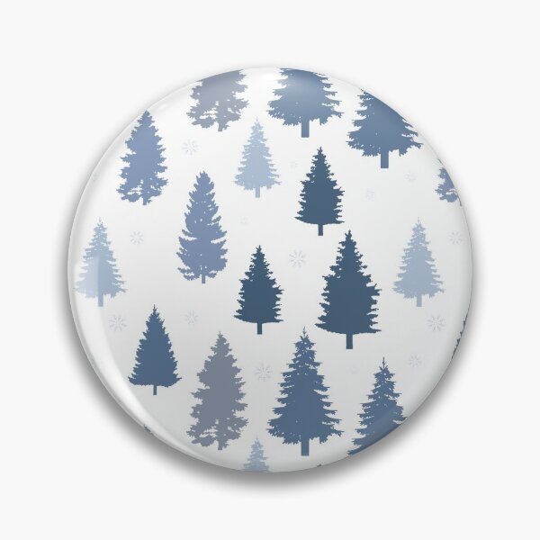 Item preview, Winter Pine Trees designed and sold by enbrata.