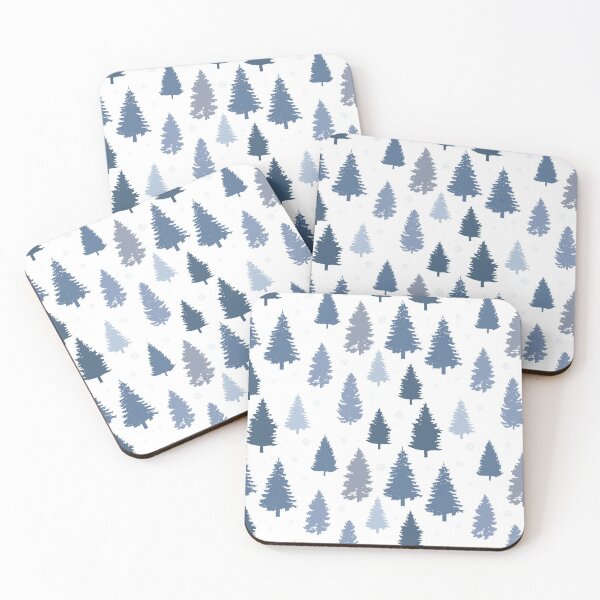 Item preview, Winter Pine Trees designed and sold by enbrata.