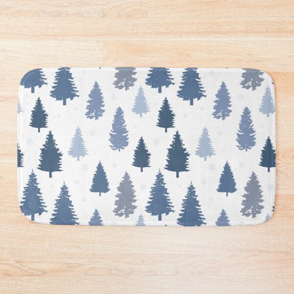 Item preview, Winter Pine Trees designed and sold by enbrata.