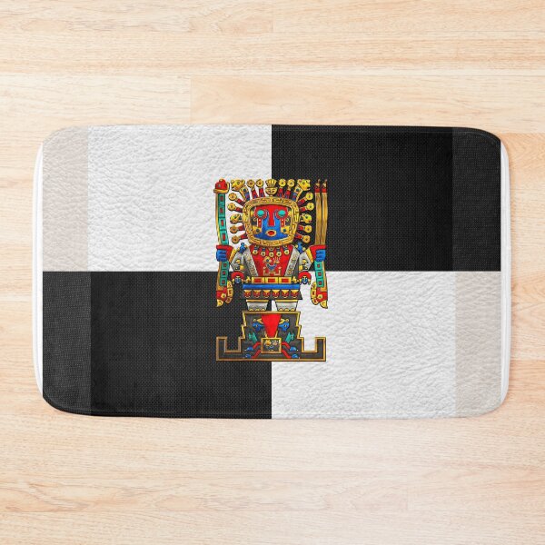 Item preview, Incan Gods - The Great Creator Viracocha on Black and White designed and sold by Serge Averbukh Art Studio.