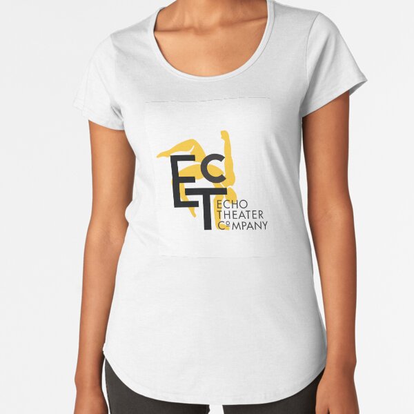 ETC logo with text Premium Scoop T-Shirt