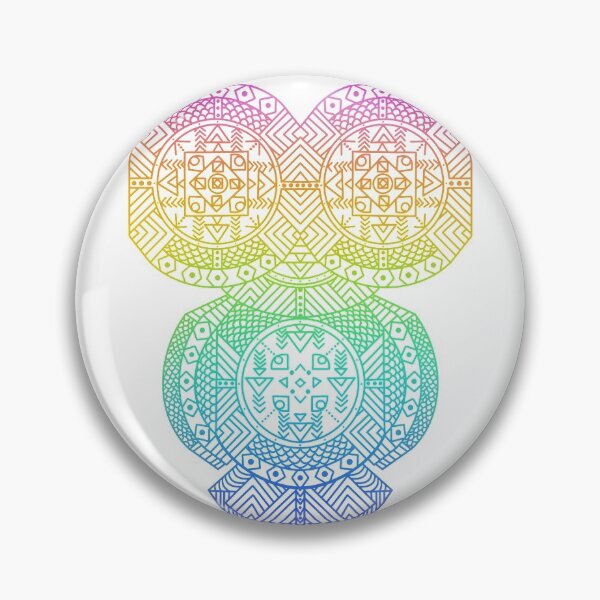 Item preview, Rainbow Geometric Owl designed and sold by Livia Bonola.