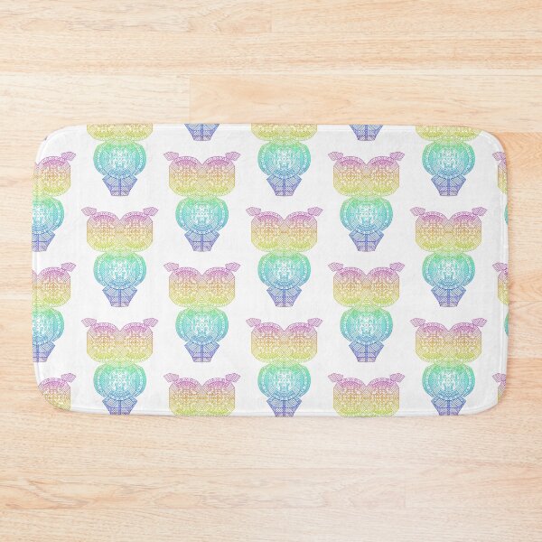 Item preview, Rainbow Geometric Owl designed and sold by Livia Bonola.