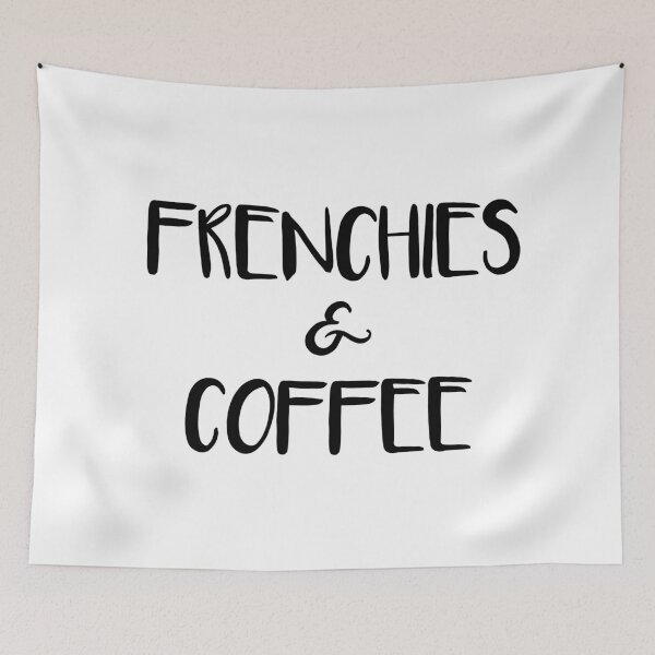 Item preview, Frenchies & Coffee French Bulldog designed and sold by jackknite.