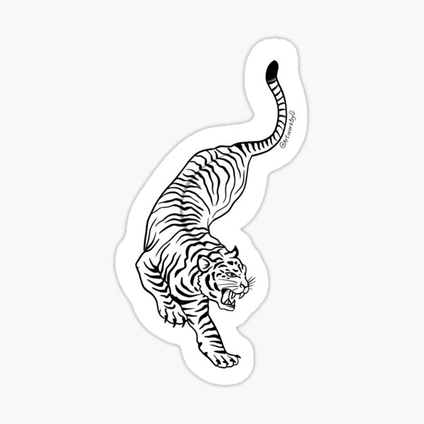 12 Minimalist Tiger Tattoo Ideas That Will Inspire You To Get Inked   PetPress