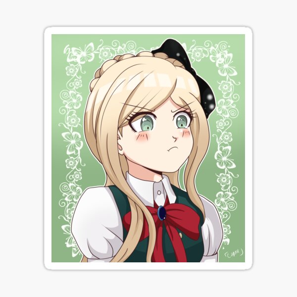 Sonia Nevermind Stickers Redbubble - roblox danganronpa usami decal