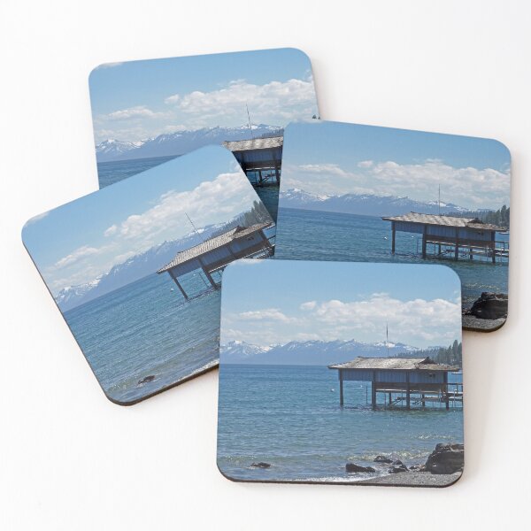 Item preview, Lake Tahoe Boathouse designed and sold by Sally White.