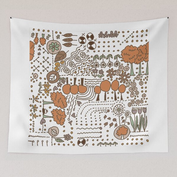 Item preview, Ditsy Garden designed and sold by wiccked.
