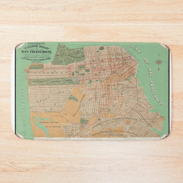 Item preview, Vintage Map - San Francisco designed and sold by Slydell1.