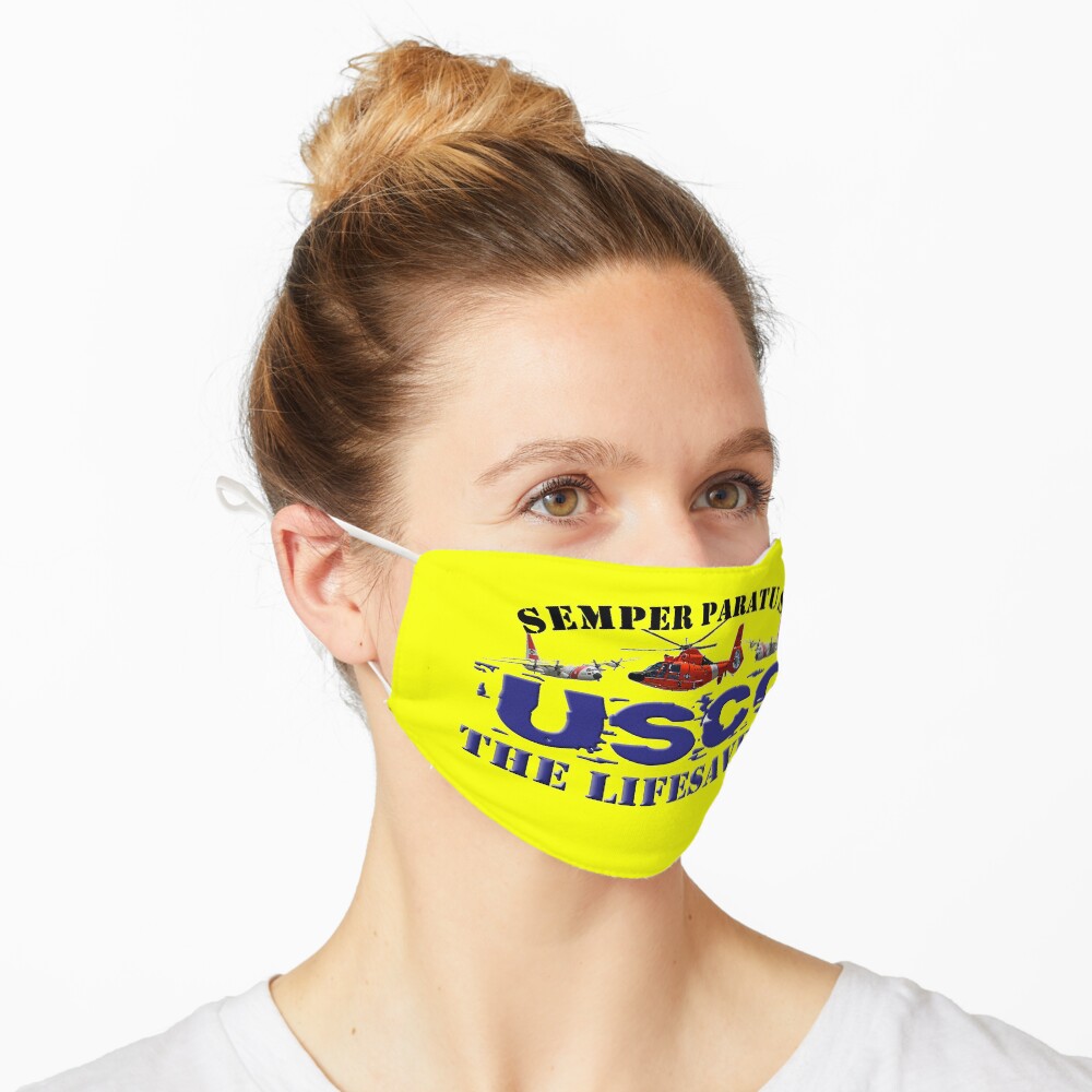 Semper Paratus USCG The Life Savers! Mask