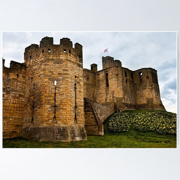 Item preview, Warkworth Castle in springtime designed and sold by Violaman.