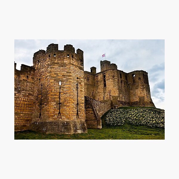 Item preview, Warkworth Castle in springtime designed and sold by Violaman.