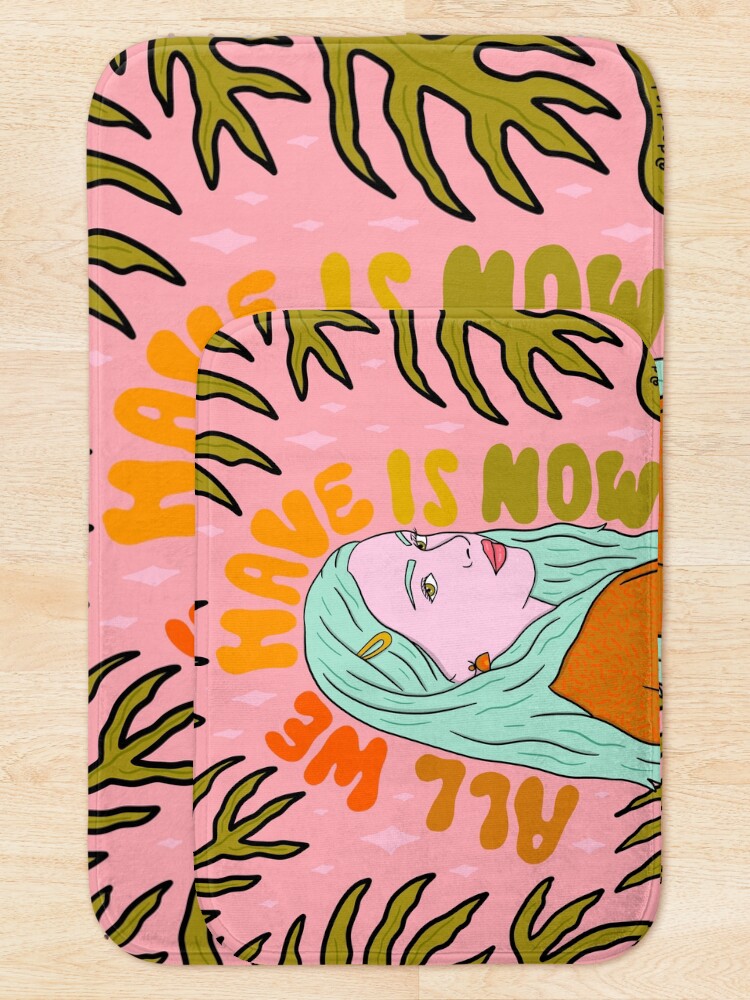 Alternate view of All We Have is Now Bath Mat