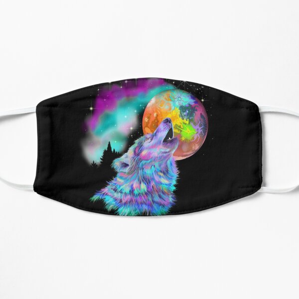 Howling Face Masks Redbubble - galaxy roblox dire wolf