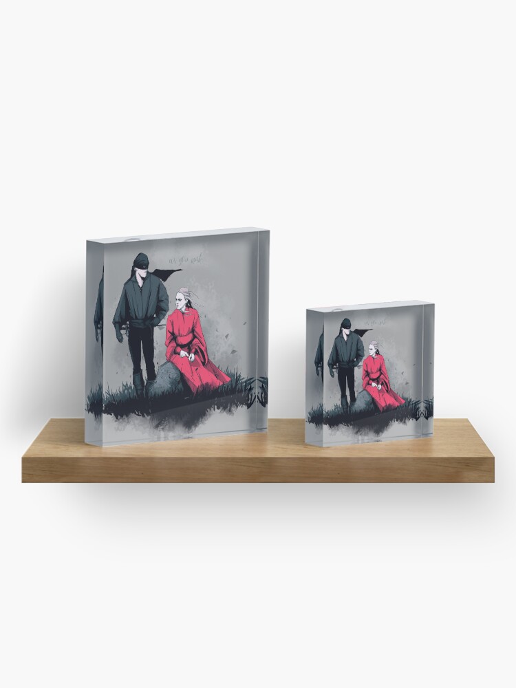 Alternate view of Pirate & Princess Acrylic Block