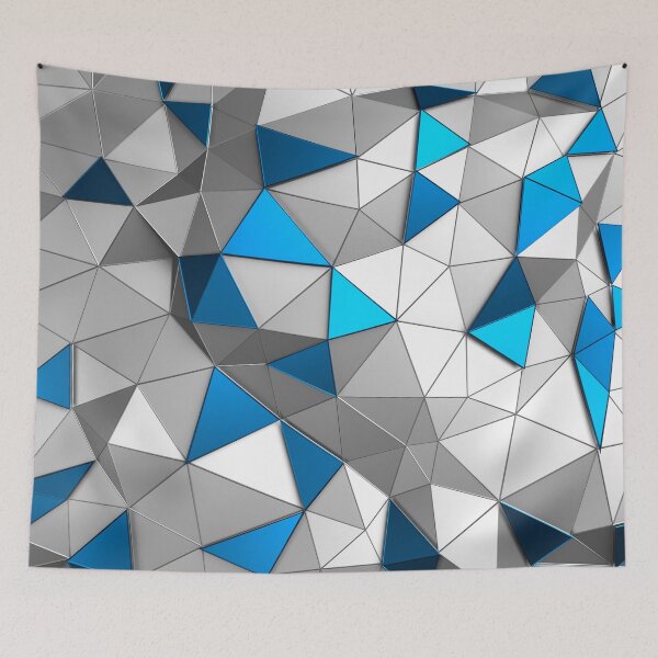 Item preview, Blue Light Triangle designed and sold by gtcdesign.