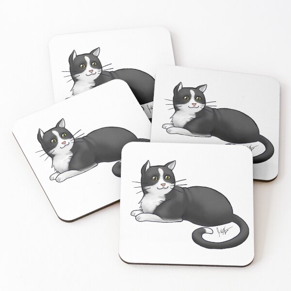 Artikelvorschau, Katze - Amerikanisch Kurzhaar - Tuxedo Cat entworfen und verkauft von Jennifer Stolzer.