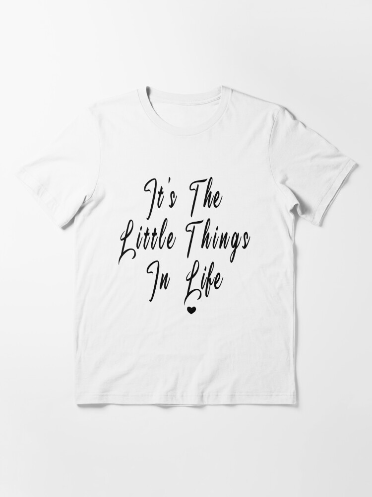 Matching mommy shirt Kleding Unisex kinderkleding Tops & T-shirts T-shirts T-shirts met print Mommy and Me outfits Mom and Baby shirts The Little Things in Life shirt Valentine Matching Mommy and Me Shirts 
