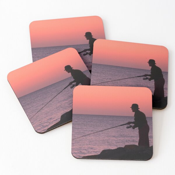 Item preview, The Lonely Fisherman designed and sold by LeanneAllen.